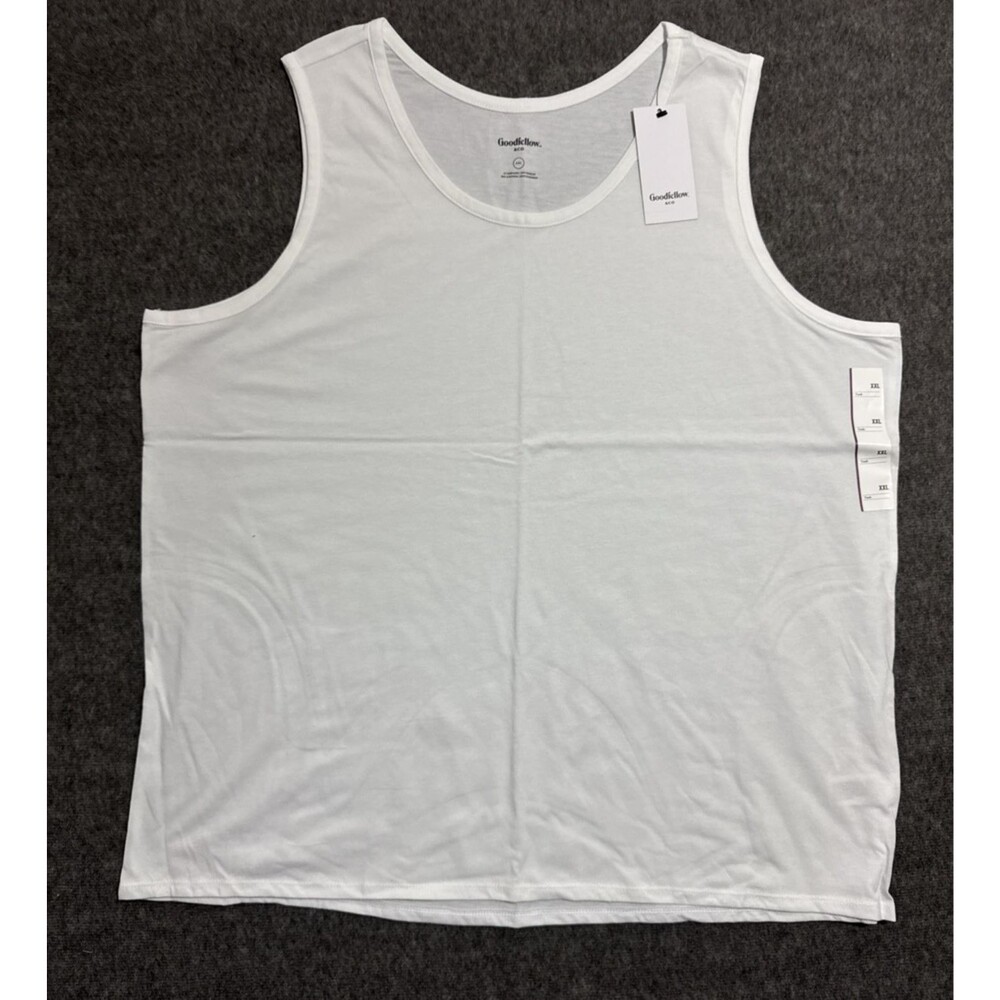 Goodfellow & Co Men's Tank Top White 2 Extra Large